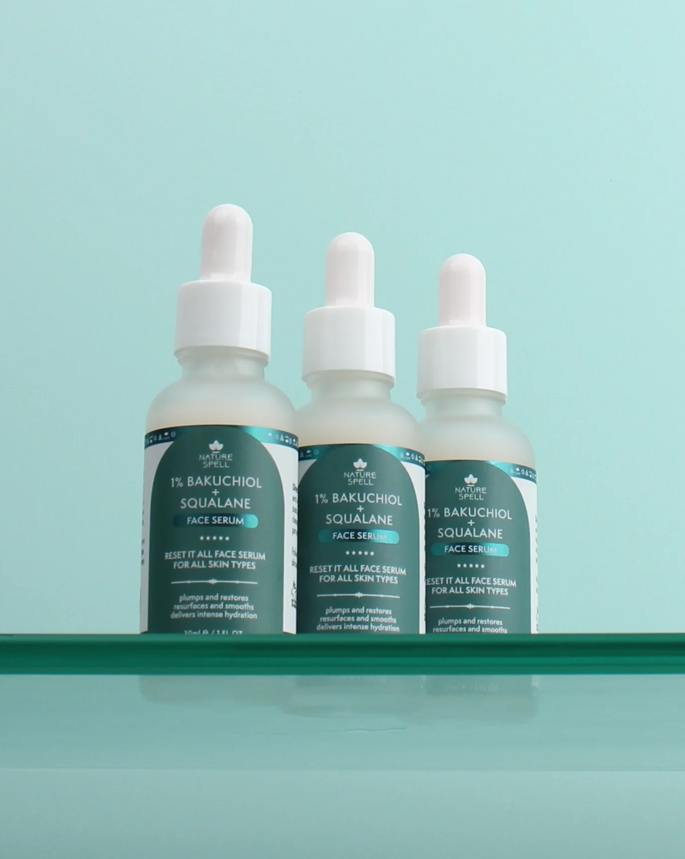 1% Bakuchiol Vegan Retinol & Squalane Face Serum - Image 3