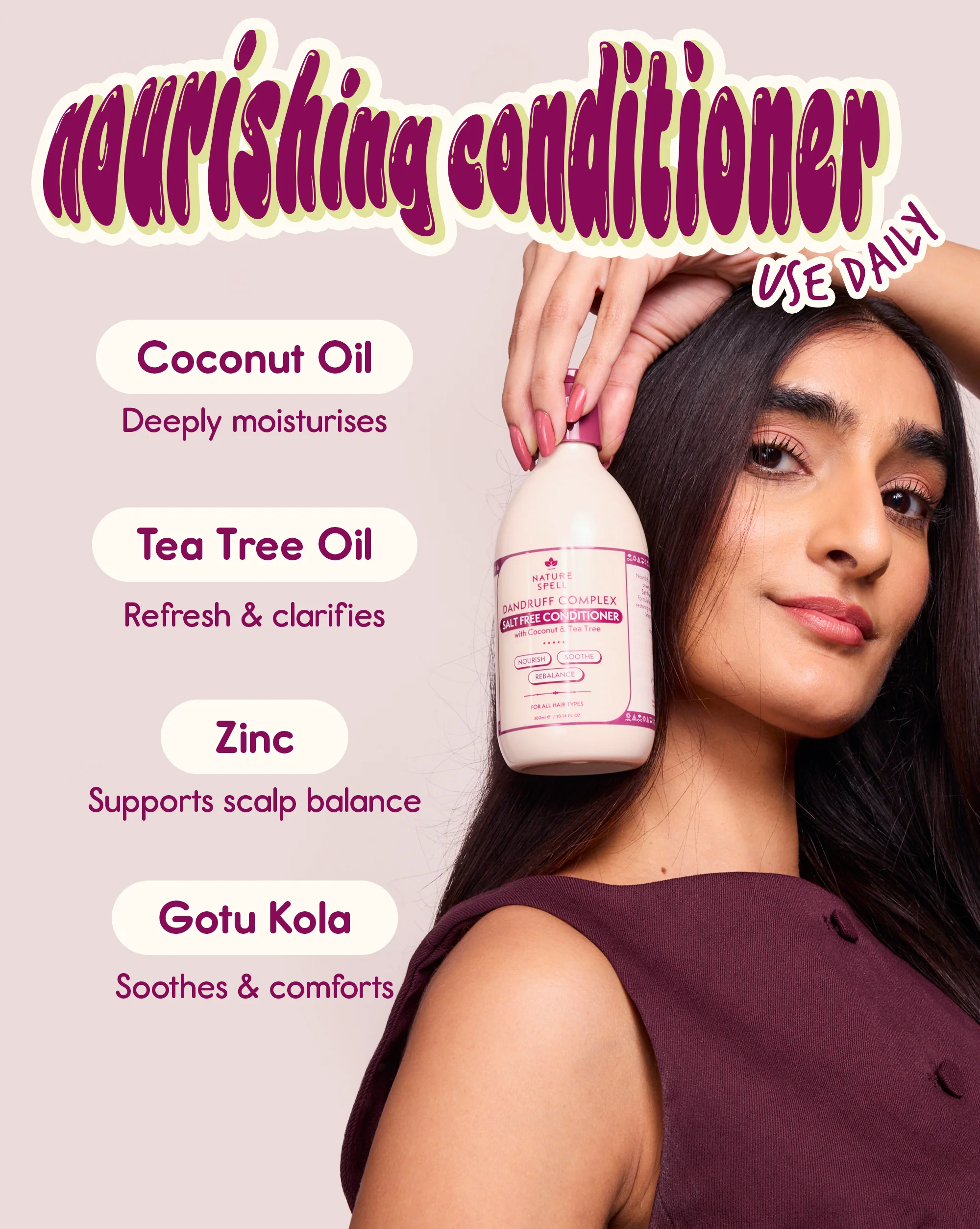 Dandruff Complex - Nourishing Salt-Free Conditioner - Image 3