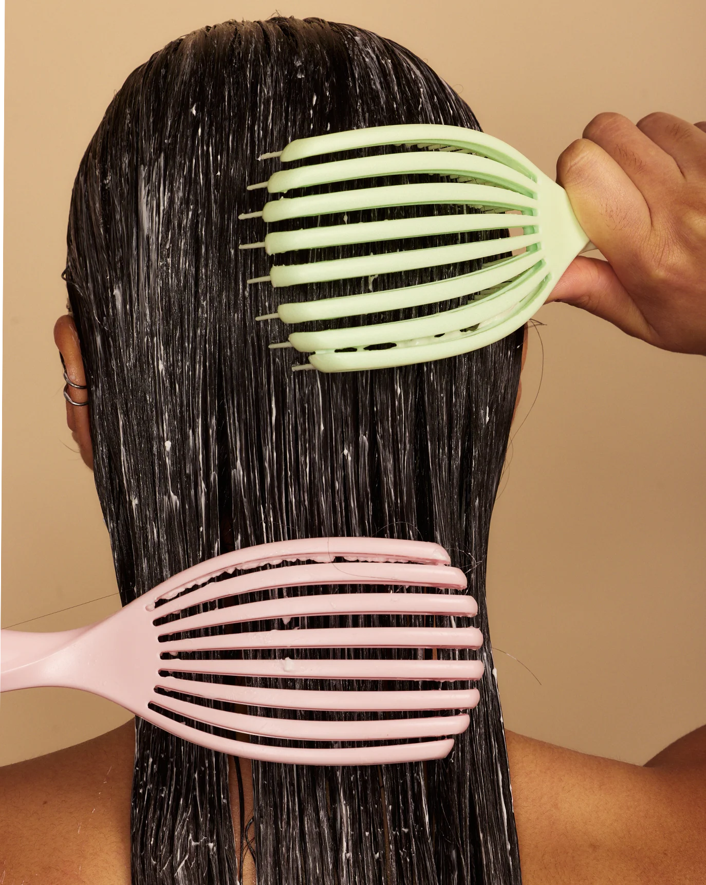 FlexiFlow Detangler - Pistachio Cream - Image 4