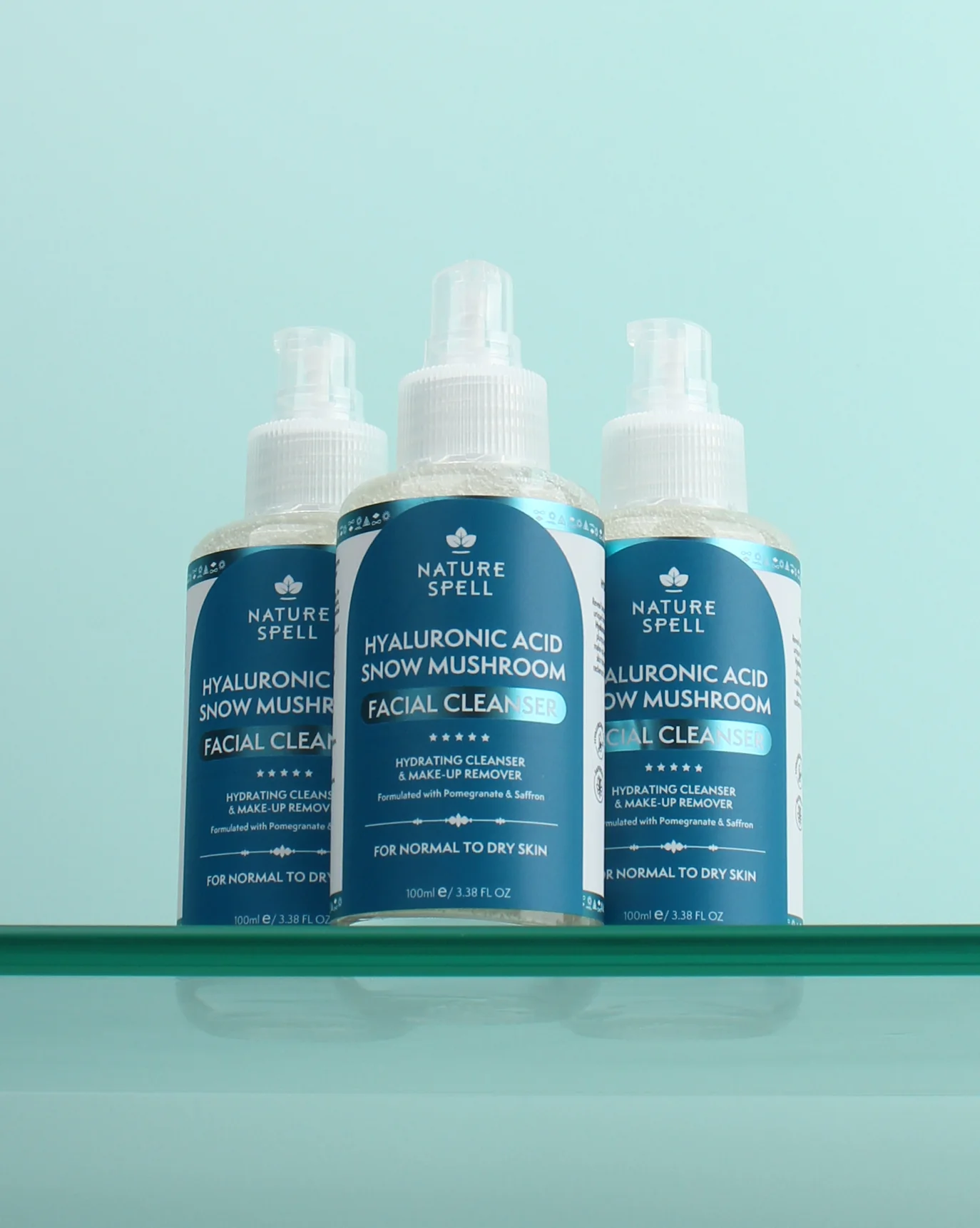 Hydrating Hyaluronic + Snow Mushroom Face Cleanser - Image 3