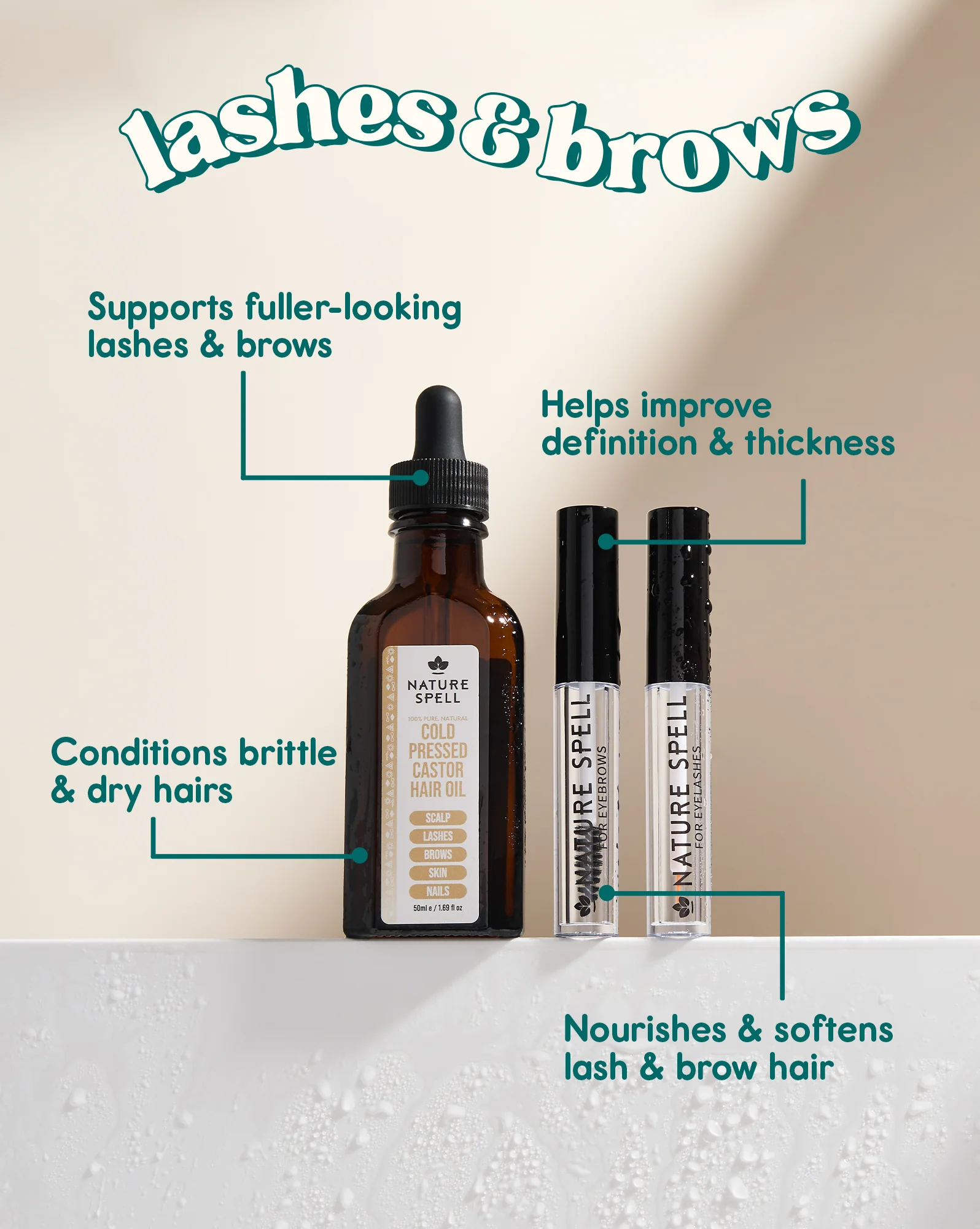 Nature Spell Cold Pressed Castor Hair Oil - Image 7