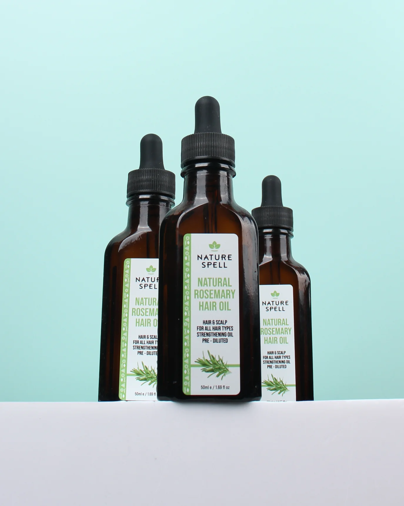 Travel Size Rosemary Oil For Hair 50ml - Image 4