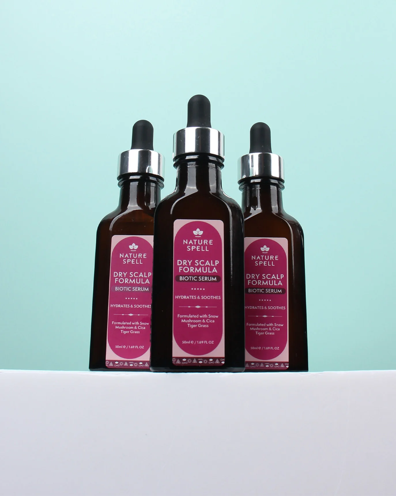 Dry Scalp Formula - Calm & Clear Biotic Serum for Dry Scalp with Hyaluronic Acid + Plant Collagen - Image 3